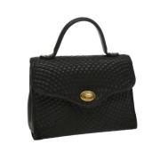 Pre-owned Fabric handbags Bally Pre-owned , Black , Dames