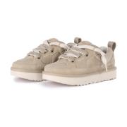 Casual Comfort Sneaker met Velours en Canvas Mesh UGG , Beige , Dames