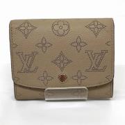 Pre-owned Leather wallets Louis Vuitton Vintage , Beige , Dames