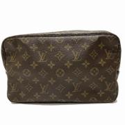 Pre-owned Canvas clutches Louis Vuitton Vintage , Brown , Dames