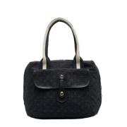 Pre-owned Canvas handbags Louis Vuitton Vintage , Blue , Dames