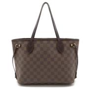 Pre-owned Canvas shoulder-bags Louis Vuitton Vintage , Brown , Dames