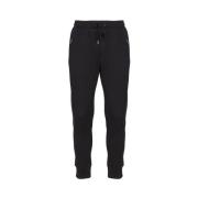 Jersey joggingbroek met merklabel Dolce & Gabbana , Black , Heren