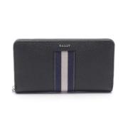 Pre-owned Leather wallets Bally Pre-owned , Black , Heren