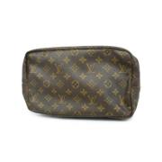 Pre-owned Fabric louis-vuitton-bags Louis Vuitton Vintage , Brown , Da...