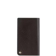 Pre-owned Leather wallets Louis Vuitton Vintage , Black , Dames