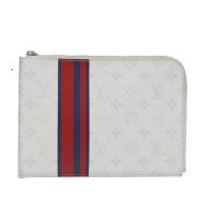 Pre-owned Canvas louis-vuitton-bags Louis Vuitton Vintage , White , Da...