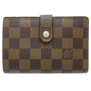 Pre-owned Canvas wallets Louis Vuitton Vintage , Brown , Dames