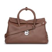 Hoogwaardige Weekendtas in Elegant Bruin Zanellato , Brown , Dames