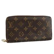 Pre-owned Canvas wallets Louis Vuitton Vintage , Brown , Dames