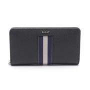 Pre-owned Leather wallets Bally Pre-owned , Black , Heren