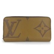 Pre-owned Canvas wallets Louis Vuitton Vintage , Brown , Dames