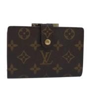 Pre-owned Canvas wallets Louis Vuitton Vintage , Brown , Dames