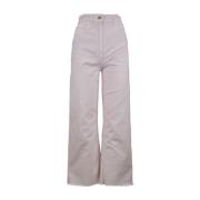 Ritssluiting Knoop Dames Jeans Elisabetta Franchi , Pink , Dames