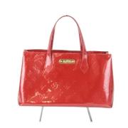 Pre-owned Fabric totes Louis Vuitton Vintage , Red , Dames