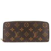 Pre-owned Canvas wallets Louis Vuitton Vintage , Brown , Dames