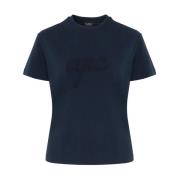 Biologisch Katoen T-Shirt Lenny A.p.c. , Blue , Dames