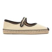 Padua R/264 · Platte Espadrille Castañer , White , Dames