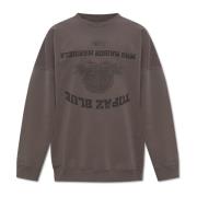 Gedrukte sweatshirt MM6 Maison Margiela , Brown , Heren