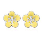 ‘Kira’ Oorbellen Tory Burch , Yellow , Dames