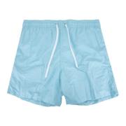 Heren Zwemshorts met Vetersluiting Sundek , Blue , Heren