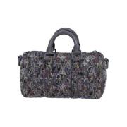 Pre-owned Canvas louis-vuitton-bags Louis Vuitton Vintage , Gray , Dam...