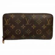 Pre-owned Fabric wallets Louis Vuitton Vintage , Brown , Dames