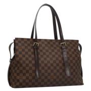 Pre-owned Canvas louis-vuitton-bags Louis Vuitton Vintage , Brown , Da...