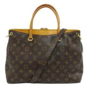 Pre-owned Canvas totes Louis Vuitton Vintage , Brown , Dames