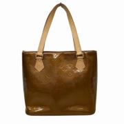 Pre-owned Leather totes Louis Vuitton Vintage , Brown , Dames