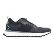 Mesh Low-Top Sneakers Hugo Boss , Blue , Heren