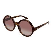 Havana/Red Zonnebril Chloé , Brown , Dames