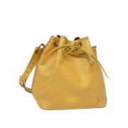 Pre-owned Leather louis-vuitton-bags Louis Vuitton Vintage , Yellow , ...