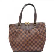 Pre-owned Fabric louis-vuitton-bags Louis Vuitton Vintage , Brown , Da...