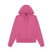 Roze rits trui lichtgewicht katoen Colmar , Pink , Dames