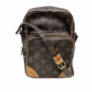 Pre-owned Canvas louis-vuitton-bags Louis Vuitton Vintage , Brown , Da...