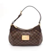 Pre-owned Canvas shoulder-bags Louis Vuitton Vintage , Brown , Dames