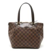 Pre-owned Canvas totes Louis Vuitton Vintage , Black , Dames