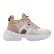 Leren Vetersneakers voor Dames Hogan , Multicolor , Dames