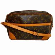 Pre-owned Canvas crossbody-bags Louis Vuitton Vintage , Brown , Dames