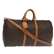 Pre-owned Canvas louis-vuitton-bags Louis Vuitton Vintage , Brown , Da...