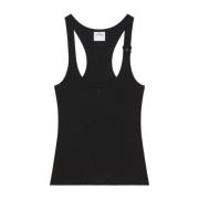 Zwarte Top Dameskleding Courrèges , Black , Dames