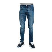 Upgrade Heren Straight Jeans Don The Fuller , Blue , Heren