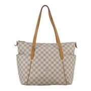 Pre-owned Canvas louis-vuitton-bags Louis Vuitton Vintage , White , Da...