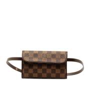 Pre-owned Canvas louis-vuitton-bags Louis Vuitton Vintage , Brown , Da...