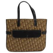 Pre-owned Canvas dior-bags Dior Vintage , Brown , Dames