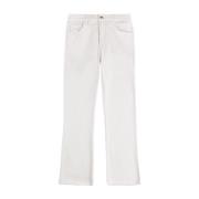 Beige Broek voor Moderne Vrouwen Fay , Beige , Dames