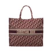 Pre-owned Canvas dior-bags Dior Vintage , Red , Dames