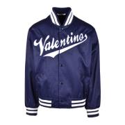 Katoenen Jas Valentino , Blue , Heren