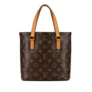 Pre-owned Canvas louis-vuitton-bags Louis Vuitton Vintage , Brown , Da...